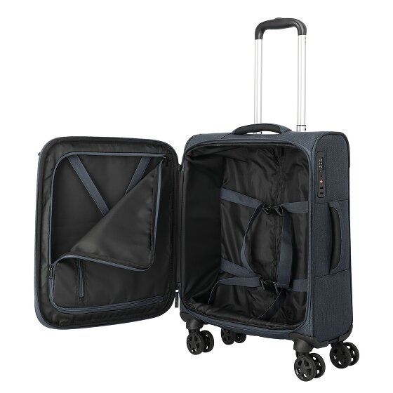 Travelite Kick Off 4 Rollen Kabinentrolley S 55 cm