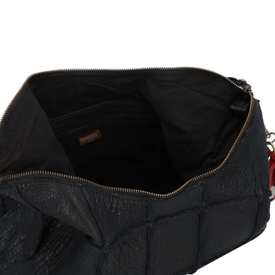 Taschendieb Wien Malvengasse Schultertasche Leder 31 cm