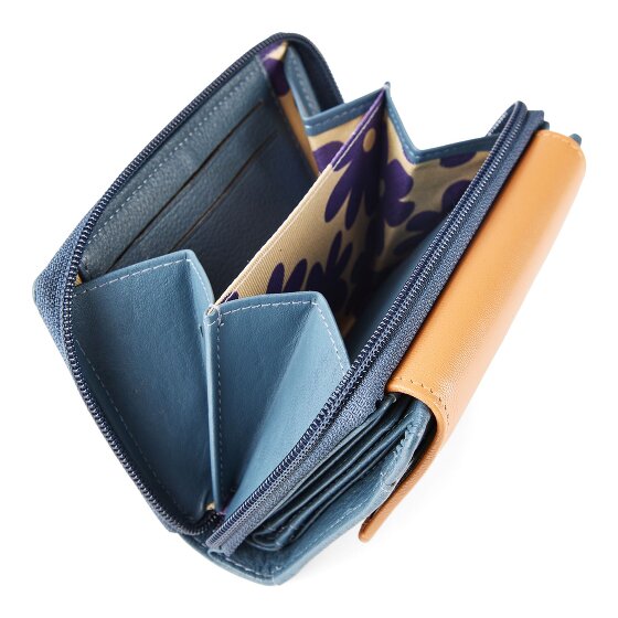 Greenburry Nappa Geldbörse RFID Schutz Leder 14 cm