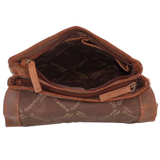 Greenland Nature Montenegro Umhängetasche Leder 23 cm Greenland Nature Montenegro Umhängetasche Leder 23 cm