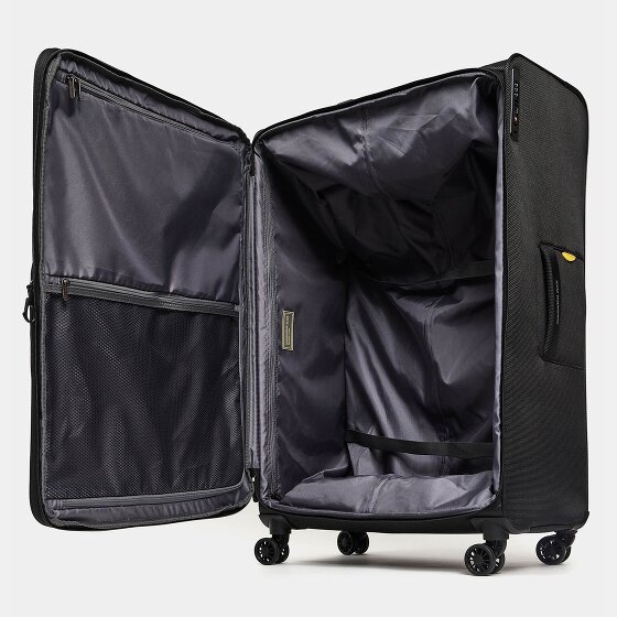 Mandarina Duck Zephyr 4 Rollen Trolley XL 83 cm mit Dehnfalte
