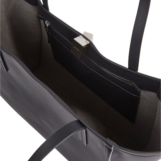 Calvin Klein CK Mixmedia Shopper Tasche Leder 43 cm