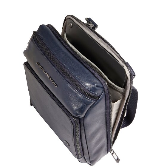Piquadro Philip Umhängetasche Leder 27 cm