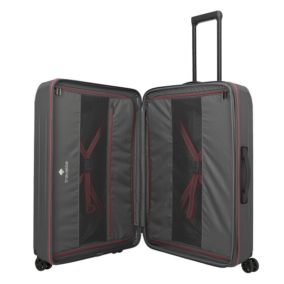 Travelite Dynamiic 4 Rollen Trolley L 76 cm mit Dehnfalte