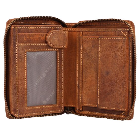Greenburry Vintage Sternzeichen Geldbörse Leder 10 cm
