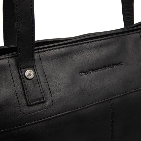 The Chesterfield Brand Solvia Schultertasche Leder 33 cm Laptopfach
