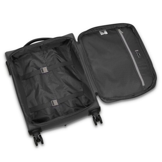 Roncato Twin 4 Rollen Kabinentrolley S 55 cm mit Dehnfalte