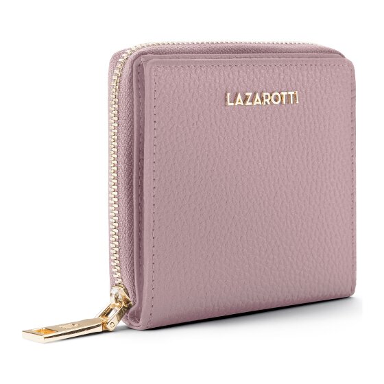 Lazarotti Bologna Leather Medium Zip-Around Geldbörse Leder 10 cm