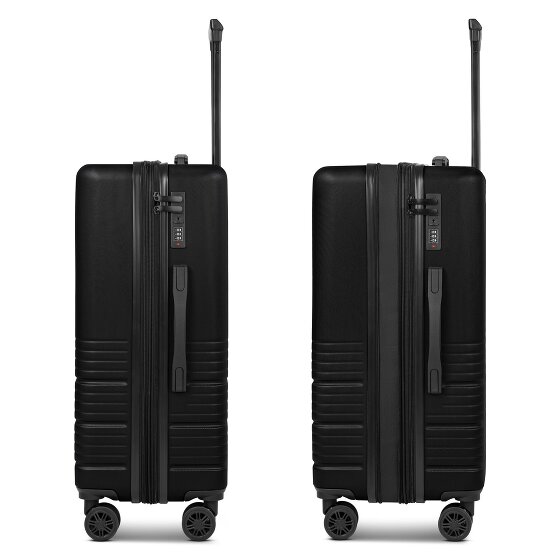 camel active Hanoi 4 Rollen Kofferset 3-teilig mit Dehnfalte