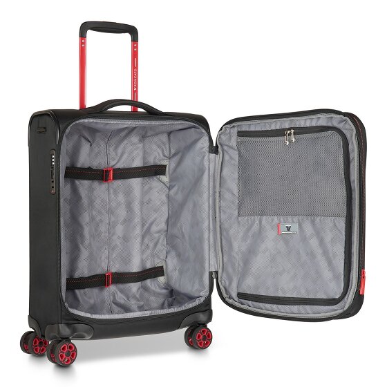 Roncato Move 4 Rollen Kabinentrolley 55 cm mit Dehnfalte