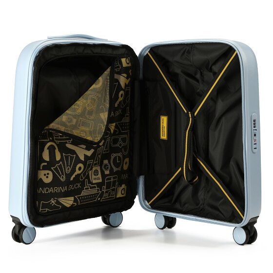 Mandarina Duck Logoduck + 4 Rollen Kabinentrolley S 55 cm