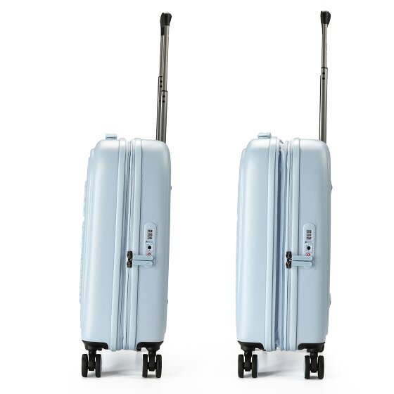 Mandarina Duck Logoduck + 4 Rollen Kabinentrolley S 55 cm