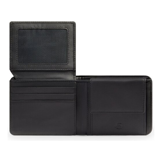 Piquadro Lyss Geldbörse RFID Schutz Leder 11 cm