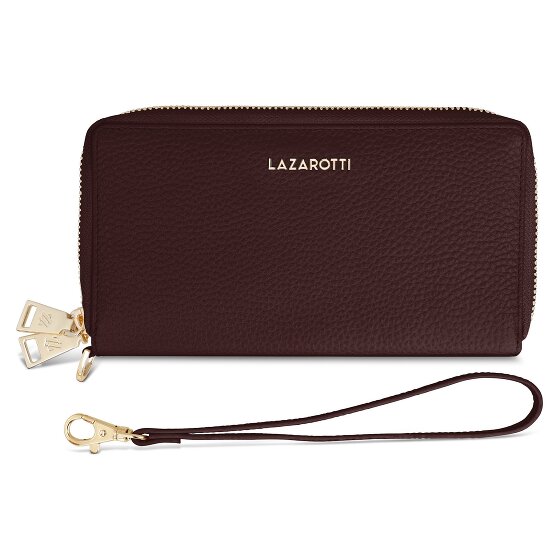 Lazarotti Bologna Leather Geldbörse RFID Schutz Leder 20 cm