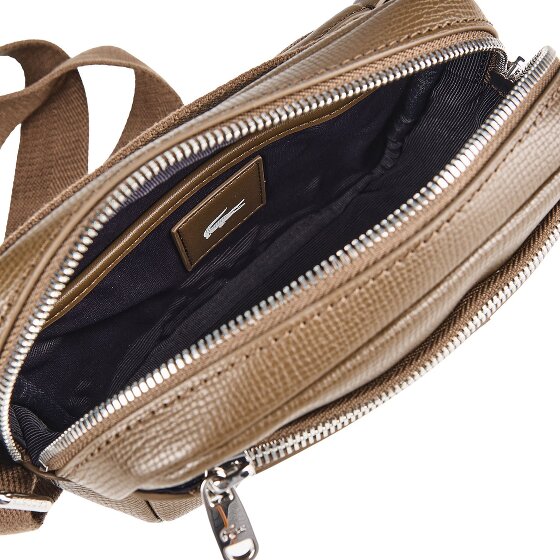Lacoste Ossian Umhängetasche Leder 19 cm