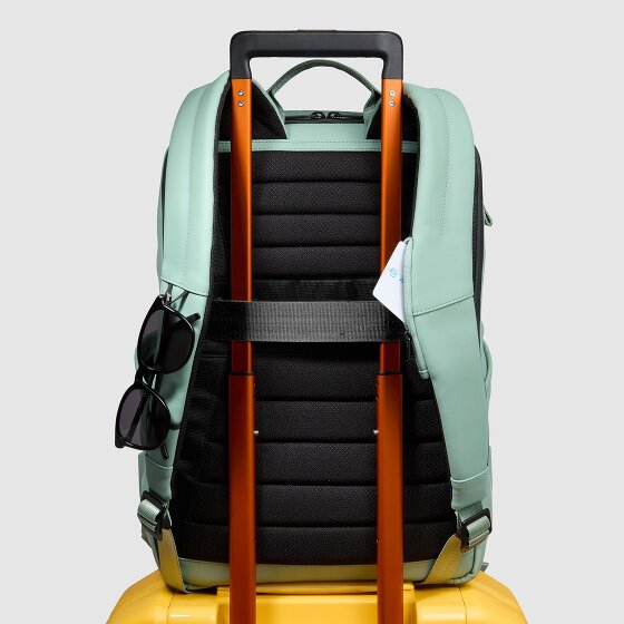 Piquadro Corner 2.0 Business-Rucksack RFID Schutz 43 cm Laptopfach