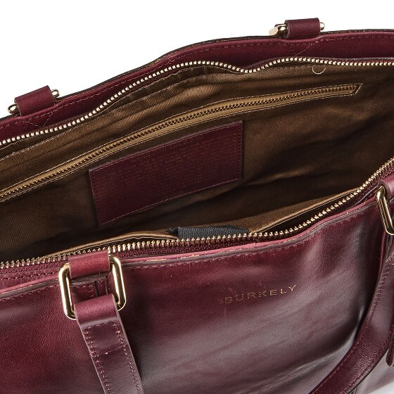 Burkely Fine Florence Shopper Tasche Leder 36 cm Laptopfach