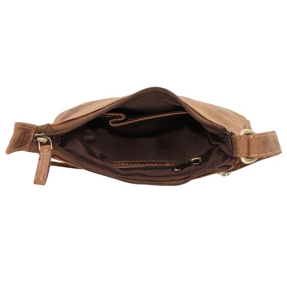 Greenburry Vintage Umhängetasche Leder 20 cm