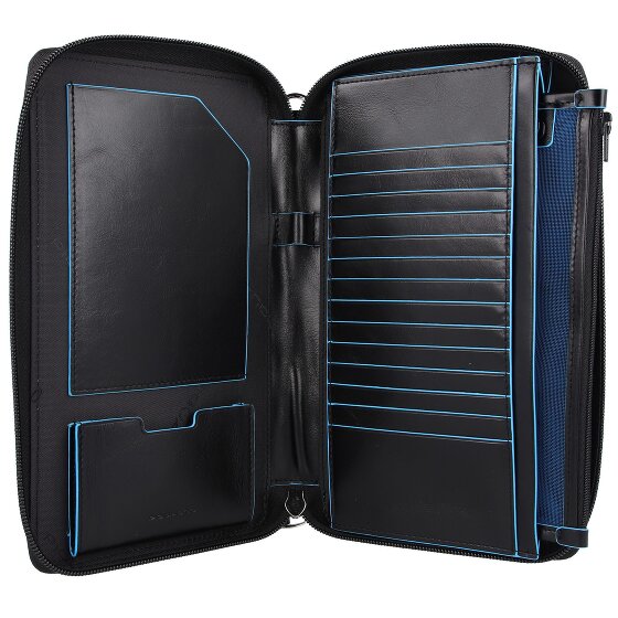 Piquadro Blue Square Reisepaassetui Leder 14 cm
