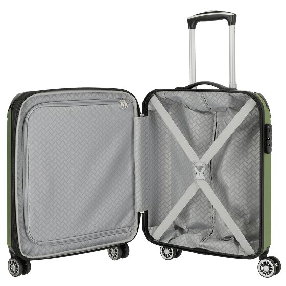 Travelite City 4-Rollen Kabinentrolley 55 cm