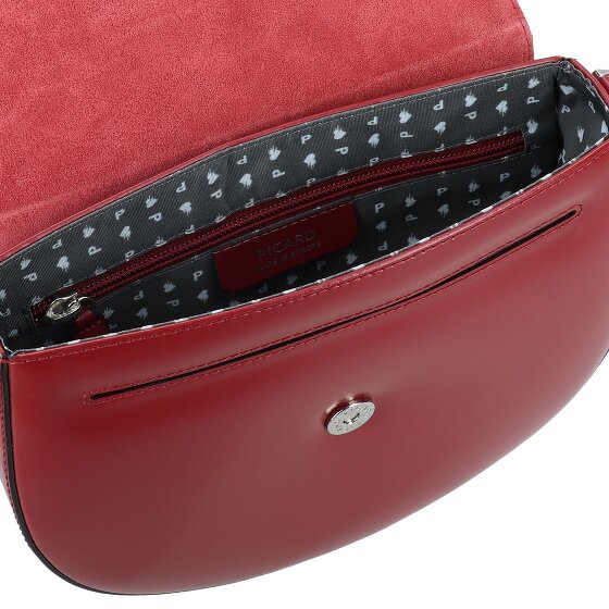 Picard Black Tie Umhängetasche Leder 22 cm