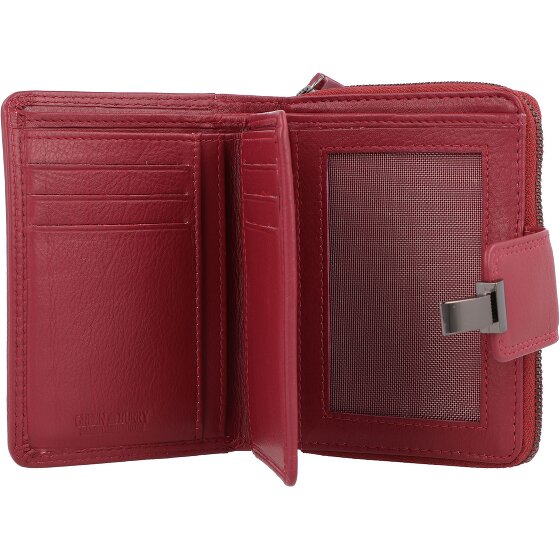 Greenburry Spongy Geldbörse Leder 9,5 cm