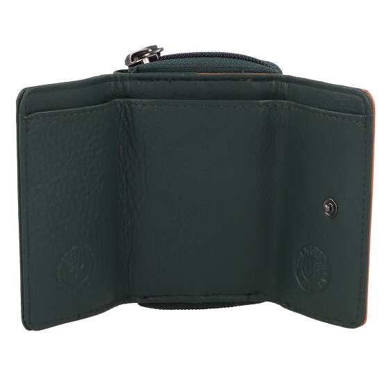Greenburry Nappa Geldbörse RFID Schutz Leder 11 cm
