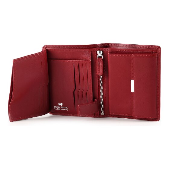 Braun Büffel Golf 3.0 Geldbörse RFID Schutz Leder 9.5 cm