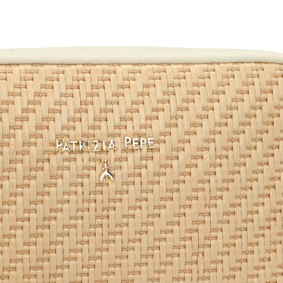Patrizia Pepe Straw Umhängetasche 22 cm