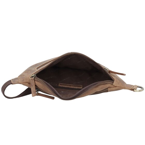 Greenburry Vintage Gürteltasche Leder 22 cm