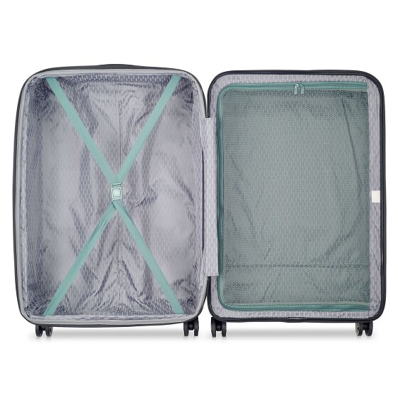Delsey Paris Air Armour 4 Rollen Kofferset 3-teilig mit Dehnfalte
