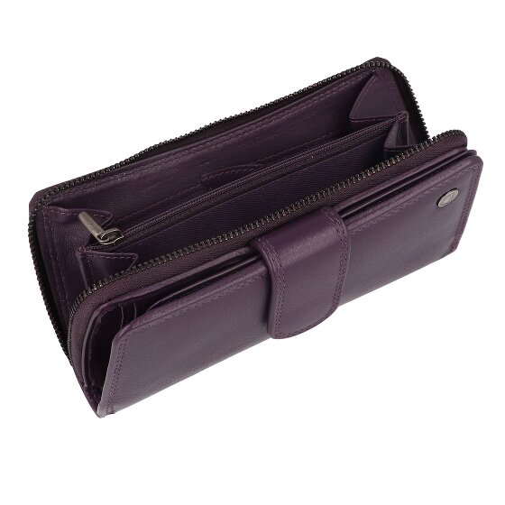 Greenburry Spongy Geldbörse Leder 9,5 cm