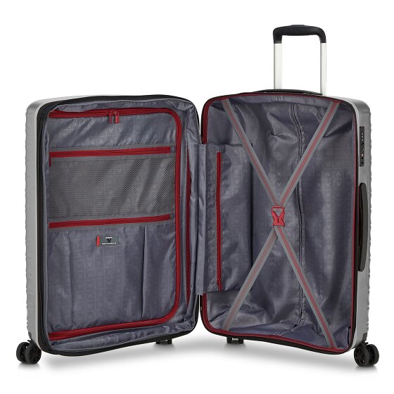 Roncato Wave 4 Rollen Trolley 65 cm mit Dehnfalte