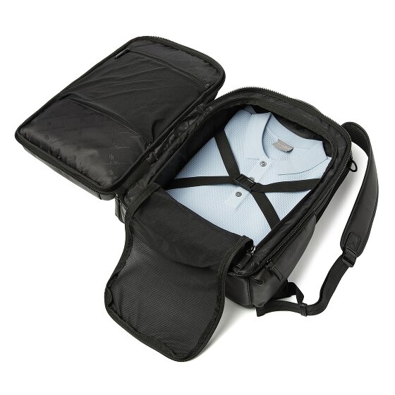 Castelijn & Beerens Nappa X Reiserucksack RFID Leder 43 cm Laptopfach