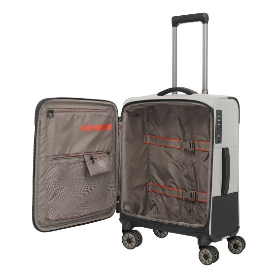 Travelite Crosslite 4 Rollen Kabinentrolley S 55 cm Laptopfach