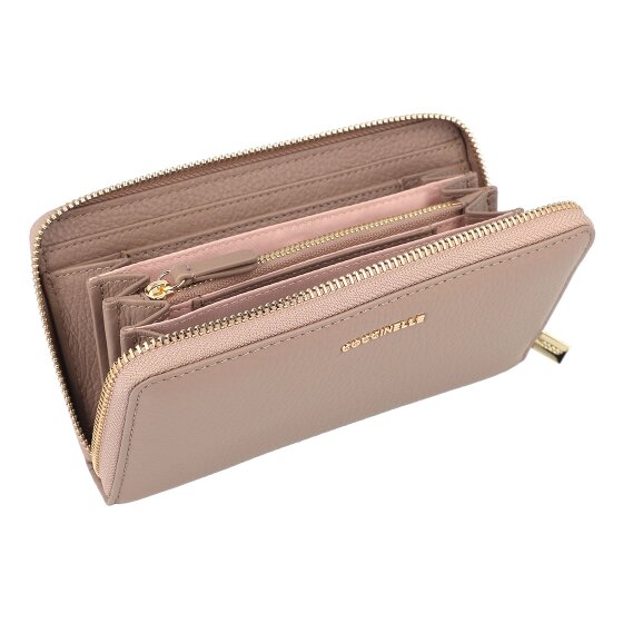 Coccinelle Metallic Soft Geldbörse Leder 18 cm