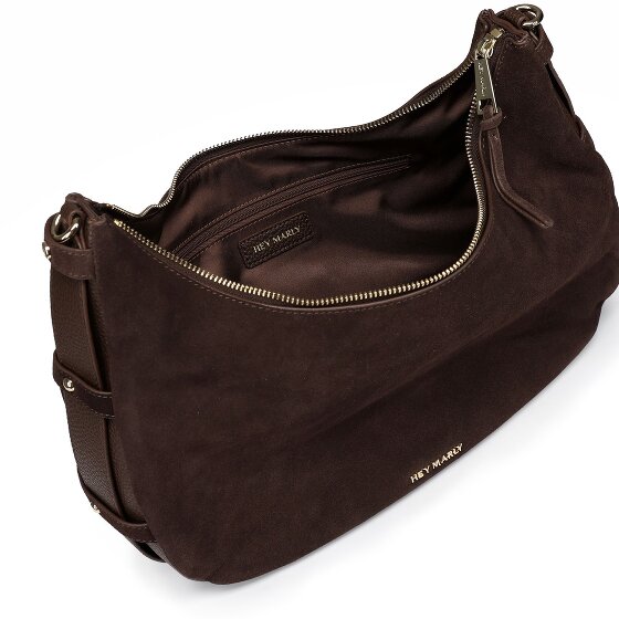 Hey Marly Lifetime Sister Suede Schultertasche M 35 cm
