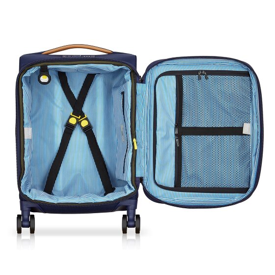 Delsey Paris Montmartre 3 4 Rollen Kabinentrolley 55 cm mit Dehnfalte