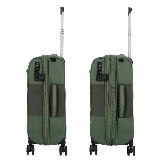 Samsonite Vaycay 4 Rollen Kabinentrolley 55 cm mit Dehnfalte