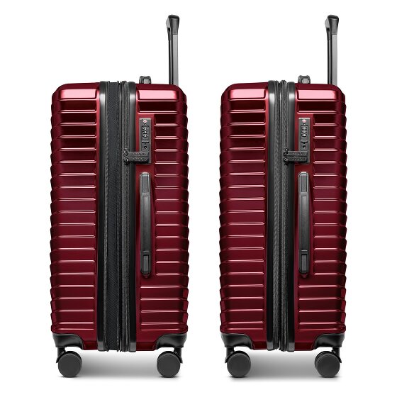 Redolz Essentials 18 4 Rollen Trolley 66 cm mit Dehnfalte