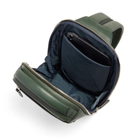 Piquadro Tebe Sling Bag RFID Schutz Leder 36 cm