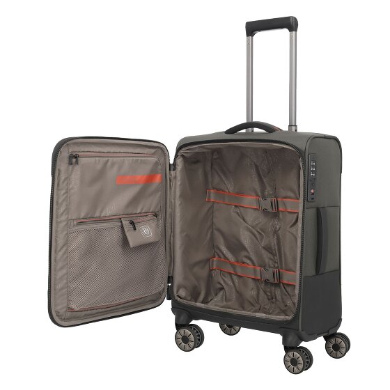 Travelite Crosslite 4 Rollen Kabinentrolley S 55 cm Laptopfach