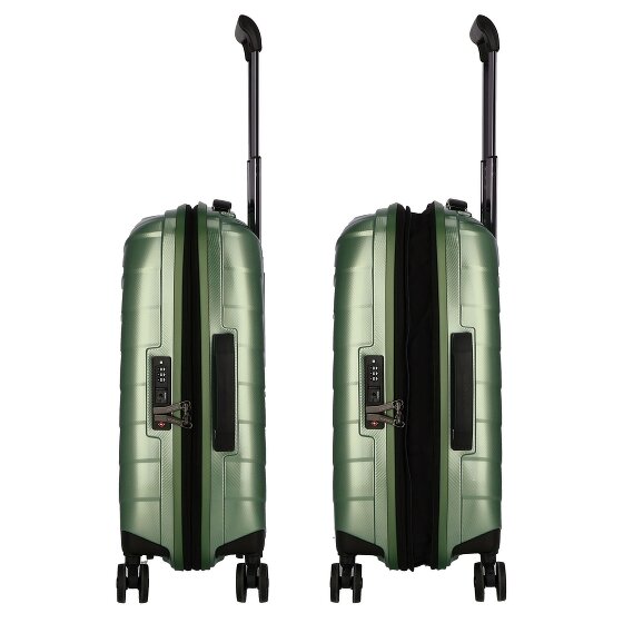 Samsonite Attrix 4 Rollen Kabinentrolley 55 cm mit Dehnfalte