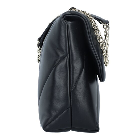 Patrizia Pepe Fly Padded Schultertasche Leder 31 cm