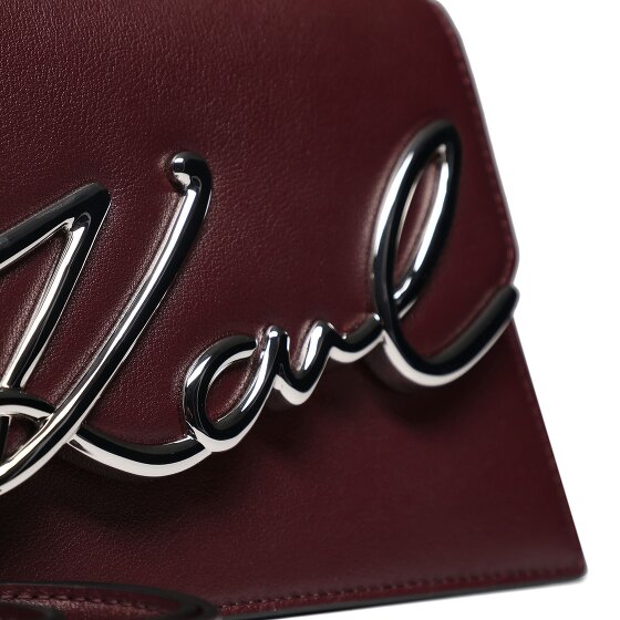 Karl Lagerfeld Signature 2.0 Handtasche Leder 21.5 cm