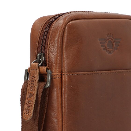 Greenburry Vintage Mini Bag Umhängetasche Leder 17 cm