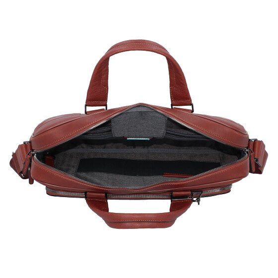 Piquadro Black Square Aktentasche Leder 40 cm Laptopfach Piquadro Black Square Aktentasche Leder 40 cm Laptopfach