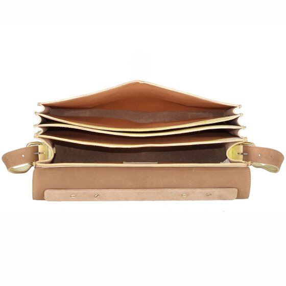 Greenland Nature Art+Craft Aktentasche Leder 41 cm Laptopfach