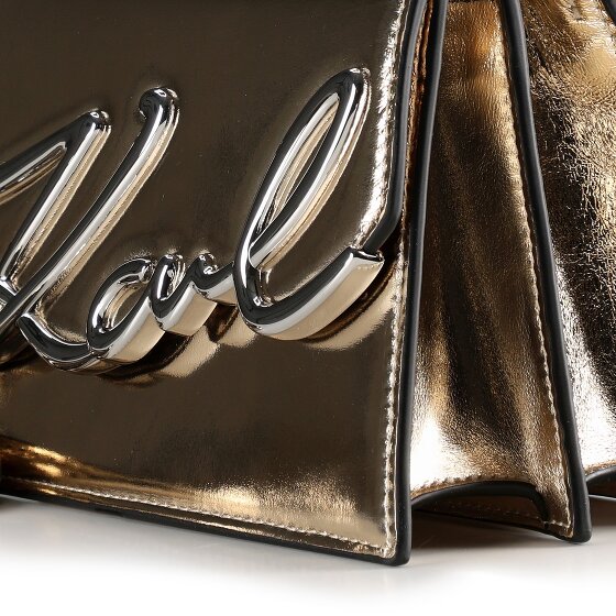 Karl Lagerfeld Signature 2.0 Handtasche Leder 21 cm