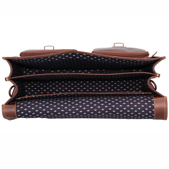 Buckle & Seam Nevada Aktentasche Leder 42 cm Laptopfach Buckle & Seam Nevada Aktentasche Leder 42 cm Laptopfach